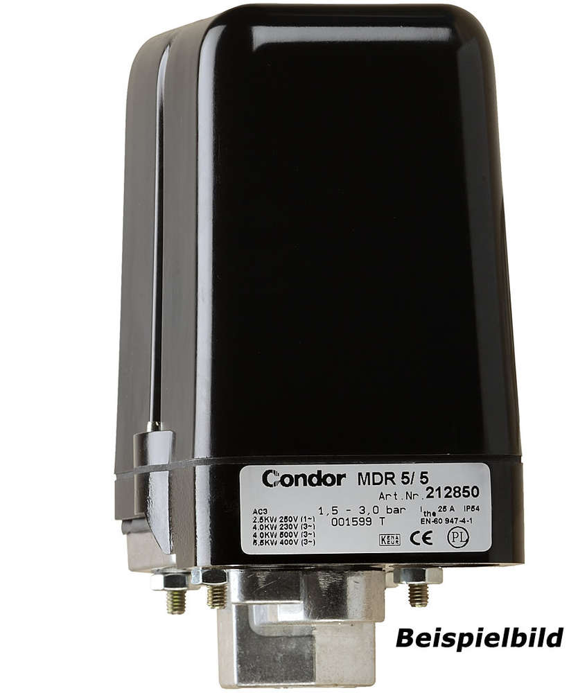 212928 Condor Druckschalter MDR 5/8 bar EA 